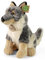 Rappa - 221727 - Sitzender Wolf, Plüsch, 28cm x 19cm x 13cm, Handwäsche, ECO-Friendly