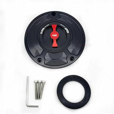 Tankkappen Für Yamaha Für FZS600 Für FZS600S Für FZS 600/600S Für FAZER Motorrad CNC Gas Tankdeckel Abdeckung (Farbe : 2.)