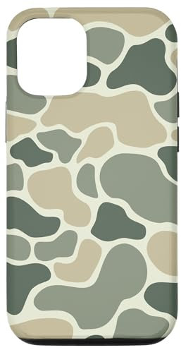 iPhone 13 Vintage Hunter Duck Camo Tough Case
