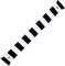 Eintracht Frankfurt Balkenschal Black & White