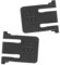 VOANZO Kit de patas de soporte para teclado de 4 piezas, patas de soporte de repuesto para teclados K200, K260, K270, K275, MK200, MK260, MK270, MK275 (negro)