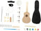 KOMBIUDA Ukulele Montage Set 21 Zoll Kit Mit Zubehör Manuelle Ukulele Bausatz Für