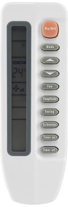 1 Mando a Distancia Adecuado for el reemplazo del Controlador de Aire Acondicionado Midea R71A/CE