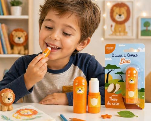 Lippenbalsam, 3,3 g – Löwe – Duft Coco