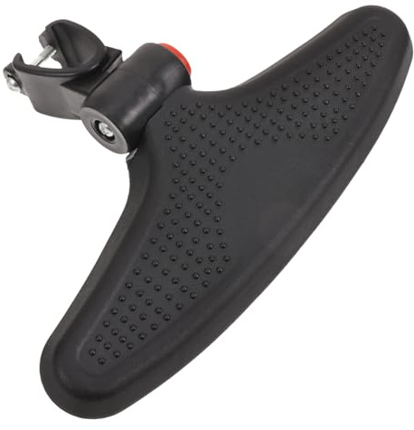 Kinderwagen Fußteilverlängerung aus Kunststoff für Babywagen, Schwarz | Glatte Oberfläche, Einfache Montage und Demontage, Robustes Zubehör für Babywagen, 1 Stück