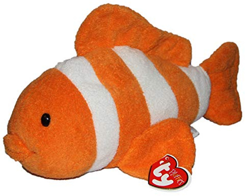 Ty GILLY Pluffies Beanie Fisch waschbar 28 cm