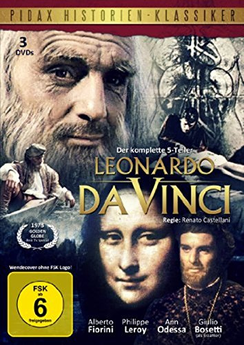 Pidax Historien-Klassiker: Leonardo da Vinci - der komplette 5-Teiler [3 DVDs]