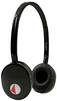 Pro-Ject Hear it Two, Trendiger Kopfhörer mit hohem Schalldruck (Schwarz)