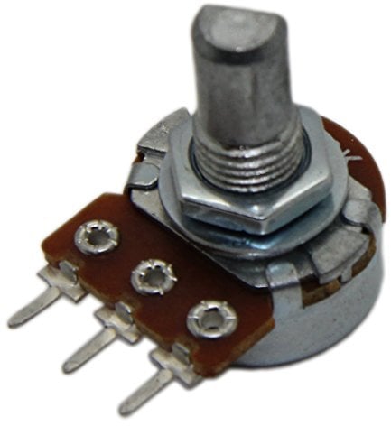 2X R16148D-1A-2-B5K Potentiometer: axial 1-Drehung 5kΩ 125mW ±20% THT 6mm Metall