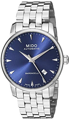 Mido Herren-Automatikuhr Baroncelli Midnight Blue Gent M8600.4.15.1