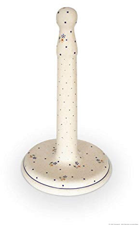 Bunzlauer Keramik Küchenrollenhalter Ø 20 cm, H=33 cm, Dekor 111