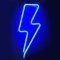 Colording Netter Blitz Schild Nachtlicht,LED Blitz Neonlicht Dekor Licht,Wanddekoration für Weihnachten, Geburtstagsfeier, Kinderzimmer, Wohnzimmer, Hochzeitsfeier Dekor
