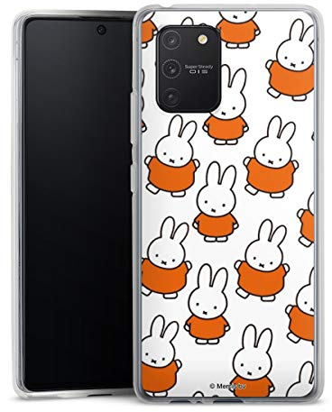DeinDesign Silikon Hülle kompatibel mit Samsung Galaxy S10 Lite Case transparent Handyhülle Muster Miffy Hase