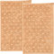 Erwin Müller Walk-Frottier Gästetuch 2er-Pack Baden Baden apricot Größe 30x50 cm - extra saugstark, schnell trocknend, samtweich, mit Schlaufe