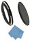 SIOTI 77mm Objektivhaube, 77mm ultradünne Objektivhaube, Vented+Alumina Material+Modisch, Reinigungstuch+Objektivkappe, kompatibel mit >12mm Fokus Weitwinkel Objektiv mit Gewinde (UT-77mm)
