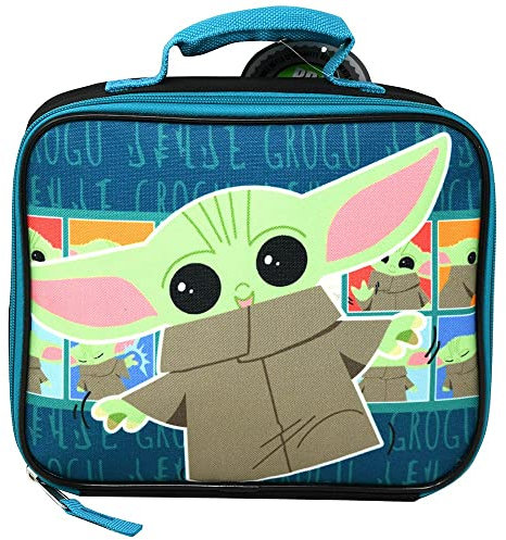 Disney Star Wars Grogu Rectangle Lunch bag- baby yoda