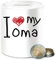 Spardose - Spardosen - I Love My Oma - Unisize - Weiß - Omas Grandma Geschenke für Beste omi Geschenk Granny Fuer ich Liebe Meine