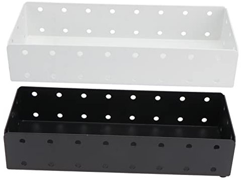 2 stücke Box Aufbewahrungsbox Utensilienhalter Schublade Schmuck Schublade Organizer Büro Aufbewahrung Schubladen Metall Schubladenteiler Schubladenteiler Tabletts Filz Büro Organizer Desktop Box Haus