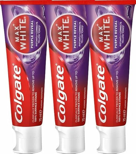 Toothpaste Max White Purple Trio 3 x 75 ml