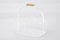 simpa Colour Wire Metal Wine Beer Milk Beverage 6 Bottle Carrier Holder Caddy with Handle - Matt White