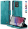 XYGLOW Handyhülle für Samsung Galaxy A53 5G Hülle Klappbar Premium PU Lederhülle Klapphülle【RFID Schutz】 Kartenfach Standfunktion Schutzhülle für Samsung A53 5G Flip Case Wallet Tasche Cover, Grün