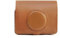 Aisnyho Instant Mini EVO Case,Camera Protective Case Bag for Fujifilm Instax Mini EVO with Shoulder Strap (Brown)