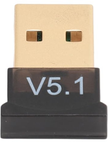 USB-Bluetooth-Adapter für PC 5.1, Bluetooth-Dongle 5.1 USB-Bluetooth-Dongle für PC, Windows 11/10/8/8.1/7 Plug-and-Play für Computer-Desktop, Laptop, Maus, Tastatur, Headsets,