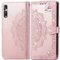 Custodia per Huawei P20 Pro,Flip Pelle Cover a Libro con Slot per Schede compatibile con Huawei P20 Pro,Supporto Stand, Interno TPU Protezione Portafoglio Case