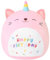 Xfrog Cat Plush Pillow 10 Cute Birthday Plushies Kawaii Unicorn Plush Toys Gifts for Kids 25CM