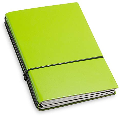 X17-Lehrerkalender/Lehrerplaner A6| 2024-2025, grün, recyceltem Leder. Inhalt: 4 Hefte: Schulkalender 07-12.24 + 01-08.25 + Lehrereinlage (Schülerlisten) + linierte Notizen. Made in Germany.