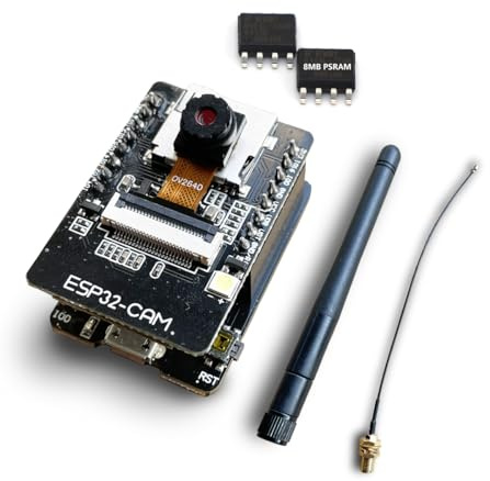 ESP32 CAM-Entwicklungsplatine, 8 MB PSRAM, WiFi/Bluetooth, OV2640, internes 520 KB SRAM, Unterstützung für Lwip, FreeRTOS, Arduino