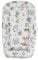 Babynestchen Waldwelt - 80x45cm - Warmer Baby Nestchen für Babybett - Schlafnest fürs Schlafen - Bettnestchen Babys Kokon Kuschelnest