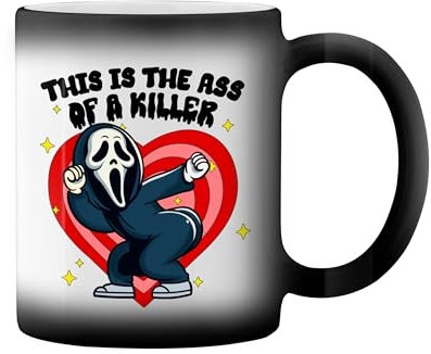 This Is The Ass Of A Killer Ghostface Black Magic Tasse Mug