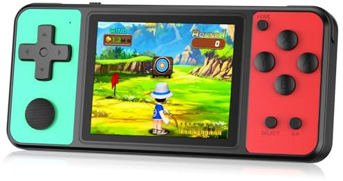 KAVOYI Jeux portables 32 bits pour enfants - 139 jeux vidéo intégrés - Écran IPS de 3 rechargeable - Joueur de jeu d'arcade portable - Jouets électroniques pour garçons et filles - Cadeau