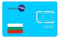 Prepaid SIM Karte 500 MB ohne Vertrag, Bulgarien nur Daten, für LTE Überwachungskamera Alarms & GPS-Tracker
