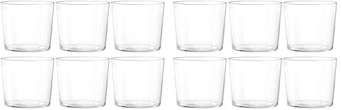 H&H set 6 bicchieri starck in vetro ultrasottile cc 270 (Confezione da 2)