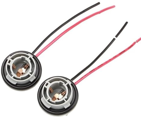 YANTUML 2X Auto 1156 Birne BA15S Sockel Lampe Halter Für Haval H6 2019 Hinten Bremslicht Adapter Stecker Zubehör