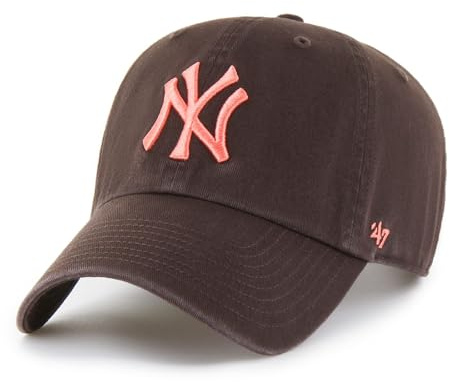 47 New York Yankees MLB Clean Up Braun Verstellbare Cap One-Size