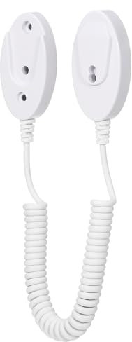 Gatuida Fernbedienungshalter Mit Sicherheitskabel Einziehbare Anti-Verlust-schutzhülle Für Fernbedienungen Aus Langlebigem Für Zuhause Und Büro Selbstklebender Montagehaken Ohne Bohren