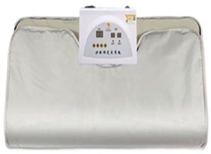 Far Infrared Sauna Blanket, Weight Loss Sliming,Seabuckthorn Steaming Bag for Home Dehumidification and Cold Use for Home Use(Silver)