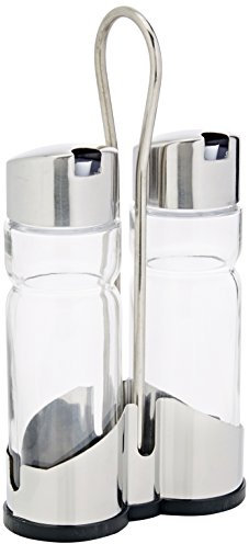 APS CF296 Cruet Set And Stand, Oil And Vinegar