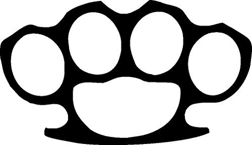 NetSpares Plott Aufkleber Schlagring Schlag Ring Sticker Shocker Autoaufkleber Fun