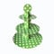KRAFTZ® - Cupcake Stand Green Disposable Cardboard 3-Tier for Birthday Party Wedding Baby Shower