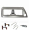 tomzz Audio 2415-091 Radioblende Set kompatibel mit Ford KA RBT Bj.1996-2008 Silber-metallic mit Radioadapter ISO Antennenadapter ISO DIN Entriegelungsbügel