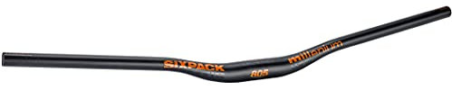 SixPack Racing Millenium Mountainbike-Kleiderbügel für Erwachsene, Unisex, Schwarz/Orange, Einheitsgröße