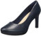 Clarks Women's Ambyr Joy Pump, Navy Leather, 5 UK