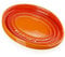 Le Creuset ovale Löffelablage aus Steinzeug, Ofenrot, 71507150900099