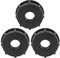 Conector de Tanque IBC de 3 Piezas, Adaptador de Drenaje de Manguera de Rosca Gruesa, Accesorio de Plástico, 60 Mm de Diámetro Interior, Accesorios de Barril de Tonelada, Adaptador de Drenaje(G3/4)