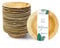 wisefood Lot de 50 assiettes creuses jetables rondes en feuille de palmier Diamètre 14 cm Biodégradables Vaisselle jetable