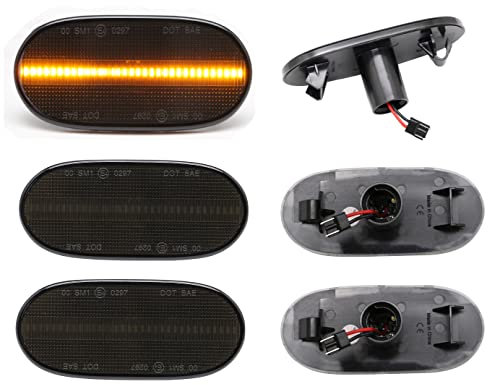 Passend für Mercedes Spinter W906 LED Seitenmarkierungsleuchten Schwarz 06-18 Positionsleuchten Begrenzungsleuchten Eintragungsfrei